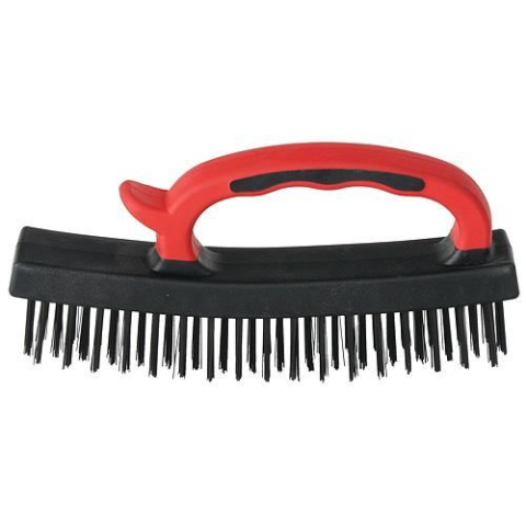 Accesorii polizare si slefuire - Perie din sarma cu maner, 160 mm, Strend Pro