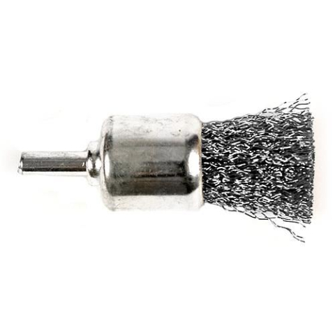 Accesorii scule electrice - Perie sarma otel, circulara, cu tija, 12 mm, Strend pro