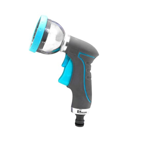 Pistoale pentru stropit - Pistol stropit gradina, tip dus, 10 moduri, metalic, Richmann