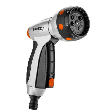 GRADINA - Pistol stropit gradina, tip dus, 7 moduri, multifunctional, cu blocare, NEO 