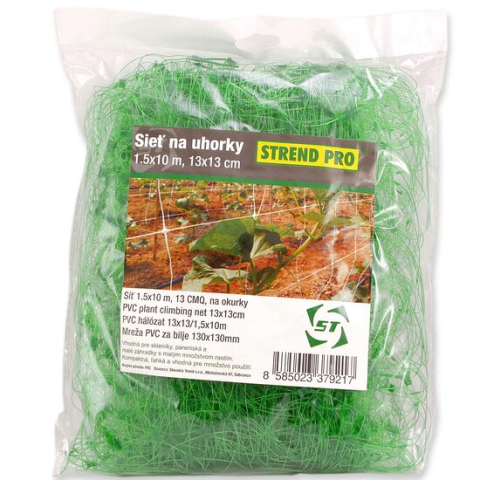 GRADINA - Plasa pvc, pentru urcarea plantelor in cultura castravetilor, 1.5x10 m  