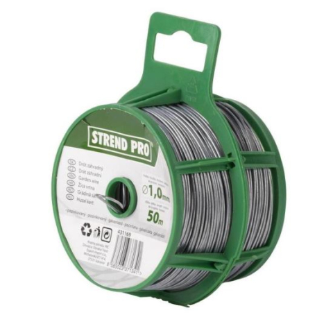 Accesorii gradinarit - Sarma zincata, 1 mm x 50 m 