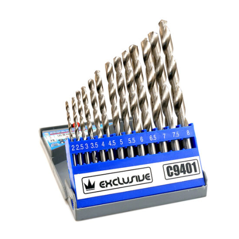 BRICOLAJ ELECTRIC - Set 13 burghie pentru metal, HSS, 2-8 mm, Richmann Exclusive