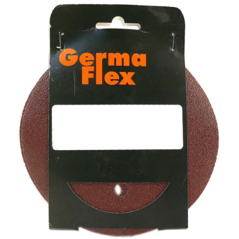 Accesorii slefuire - Set 5 abrazive/smirghel cu scai cu gauri, P40, 150 mm, Germa Flex