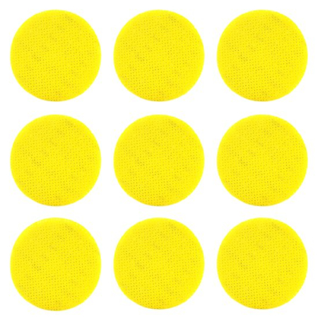 Bricolaj Electric/Accesorii polizare si slefuire/Accesorii slefuire - Set 9 discuri abrazive perforate pe baza de flizelina pentru girafa, 225 mm, granulatie P220, prindere velcro, fara praf, Multi Pad