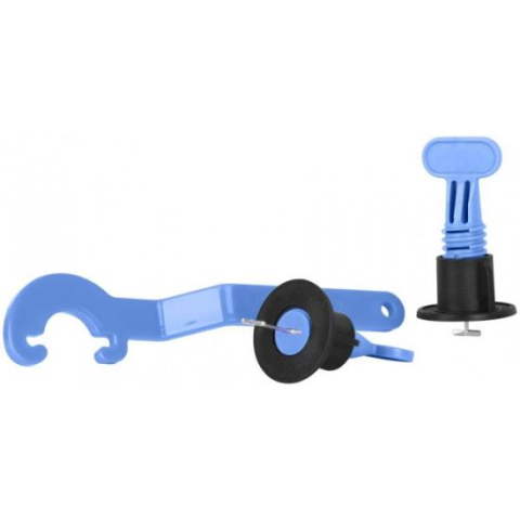 Accesorii pentru montat gresie si faianta - Set tije tip T, pentru nivelare si aliniere a placilor ceramice, 50 buc, 10 mm