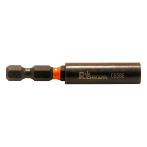 Seturi si accesorii pentru gaurit si insurubat - Suport varfuri, biti, impact, magnetic, 1/4", 60 mm, Richmann Exclusive