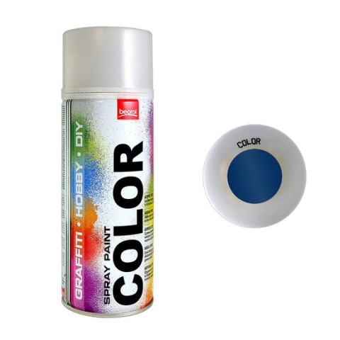 AMENAJARI INTERIOARE - Vopsea spray acrilic albastru Blu RAL5013 400ml