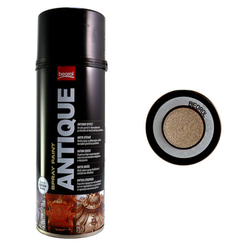 Vopsele si pigmenti/Vopsele spray acrilice - Vopsea spray acrilic foarte groasa cu efect antic bronz, Antique Bronzo 400ml