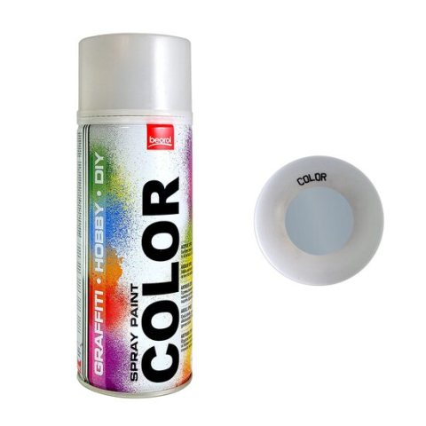 AMENAJARI INTERIOARE - Vopsea spray acrilic gri Argento RAL7001 400ml