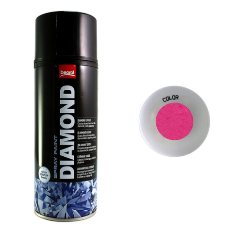Vopsele si pigmenti/Vopsele spray acrilice - Vopsea spray acrilic metalizat Rosu Cicliamino 400ml