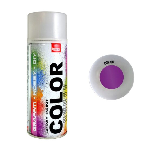 AMENAJARI INTERIOARE - Vopsea spray acrilic mov Bluastro RAL4005 400ml