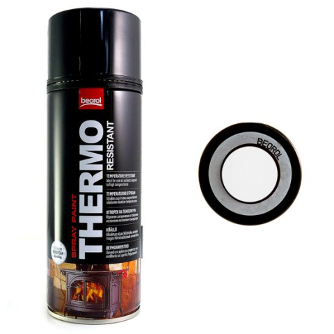 AMENAJARI INTERIOARE - Vopsea spray acrilic rezistent la temperatura 300 grade, Alb-White Bianco 400ml