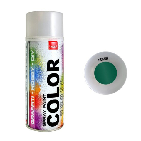 AMENAJARI INTERIOARE - Vopsea spray acrilic verde Muschio RAL6005 400ml