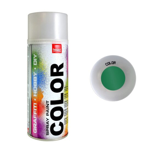 AMENAJARI INTERIOARE - Vopsea spray acrilic verde Primavera RAL6002 400ml