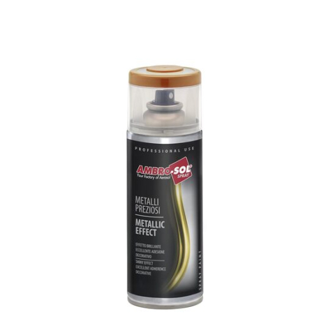 Vopsele si pigmenti/Vopsele spray acrilice - Vopsea spray cupru metalizat, 400ml, Ambrosol
