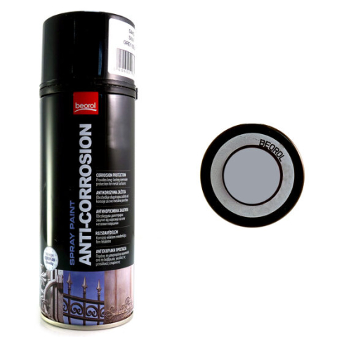AMENAJARI INTERIOARE - Vopsea spray grund gri anticoroziv 400ml