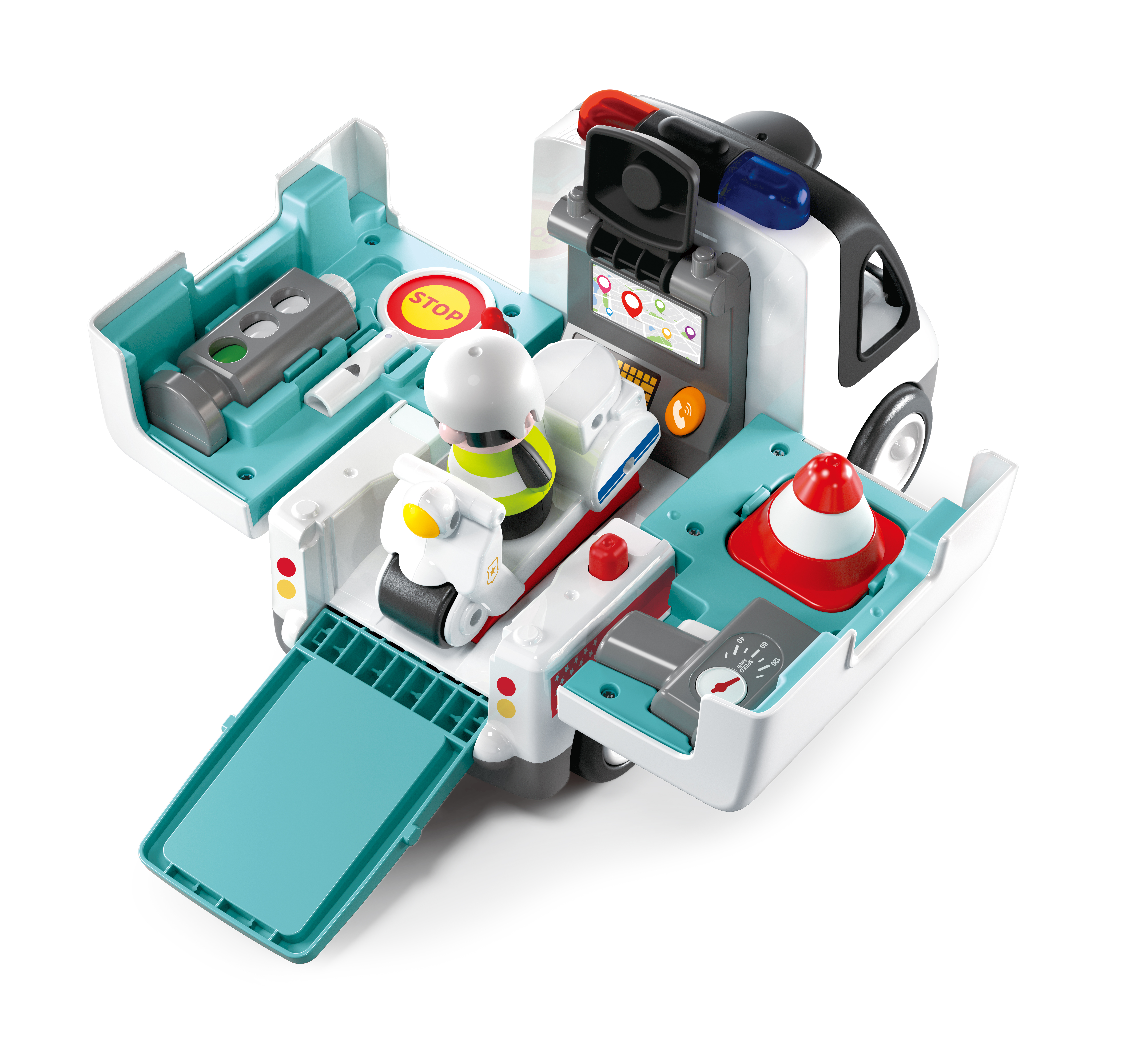 MASINA DE POLITIE EDUCATIVA 2IN1 [4]