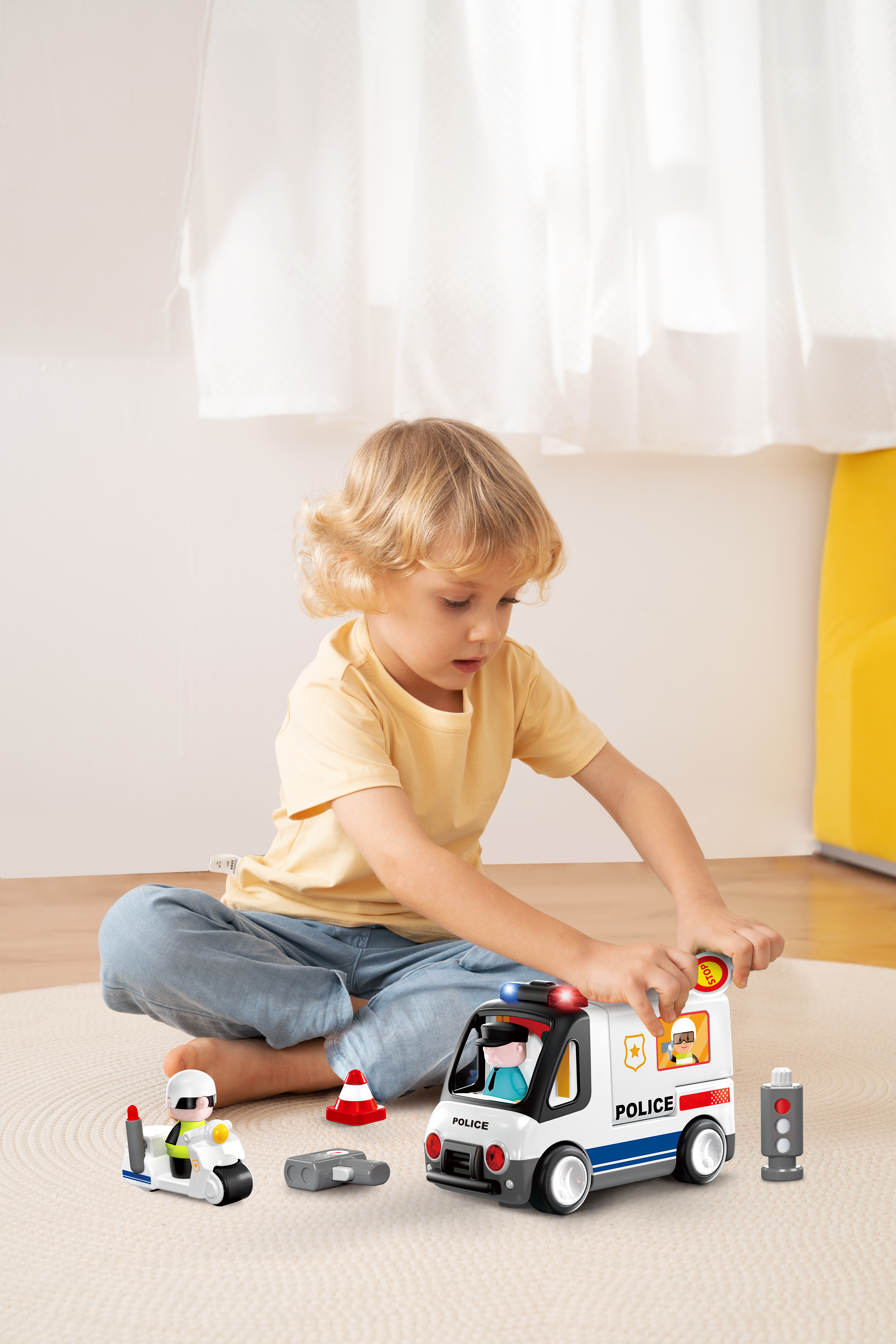 MASINA DE POLITIE EDUCATIVA 2IN1 [5]