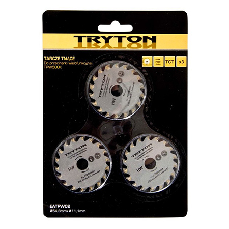 Accesorii compatibile - ACCESORIU TPW500K - DISC LEMN 54MM, 3P.