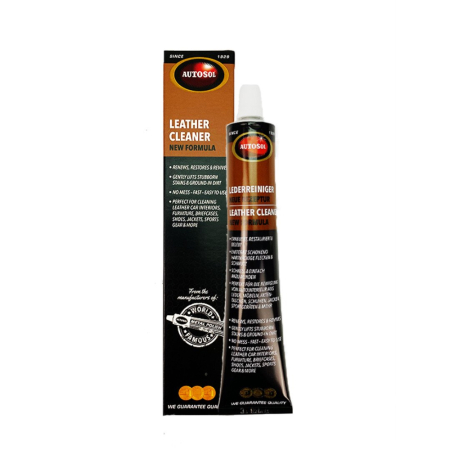 Scule Electrice - Autosol Leather Cleaner, Pasta de curatat pentru piele, 75ml