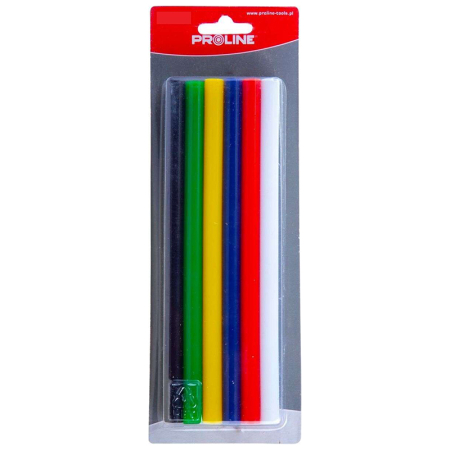 Accesorii lipire - BAGHETE SILICON COLOR IN BLISTER 8X100MM, 12/SET