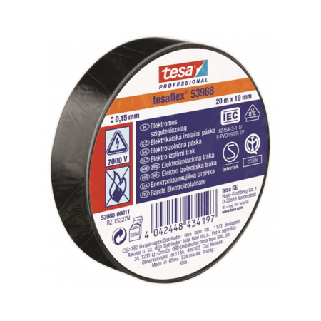 Folii si benzi - BANDA ADEZIVA IZOLATOARE 50MM / 25M - NEGRU