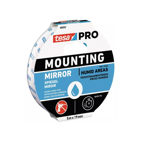 Benzi montare - BANDA DUBLUADEZIVA FIXARE EXTREMA 19MM / 1.5M