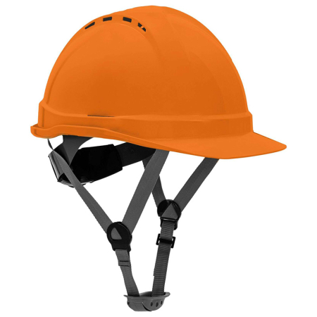 Import - CASCA DE PROTECTIE INDUSTRIALA VENTILATA / PORTOCALIU