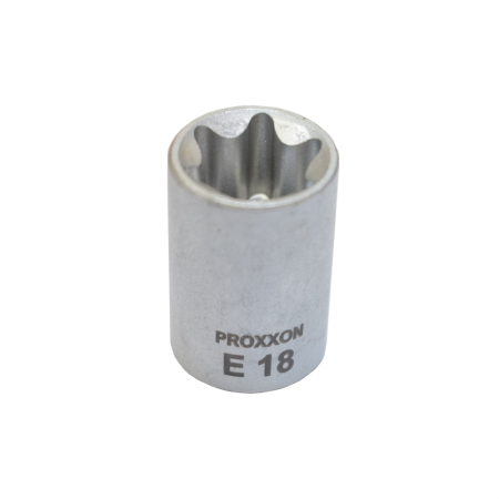 Chei XZN 55mm - Cheie tubulara cu prindere 3/8', Proxxon 23624, profil Torx E18