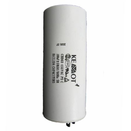 Consumabile si accesorii - CONDENSATOR MOTOR CU SURUB CONECTOR - 100UF / 450V