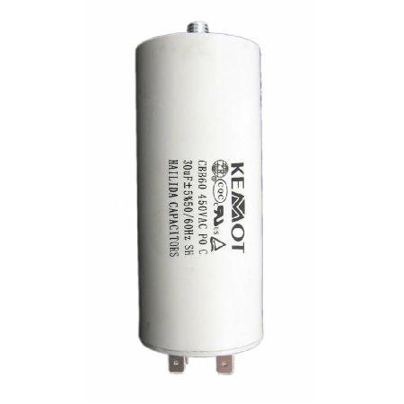 Consumabile si accesorii - CONDENSATOR MOTOR CU SURUB CONECTOR - 30UF / 450V