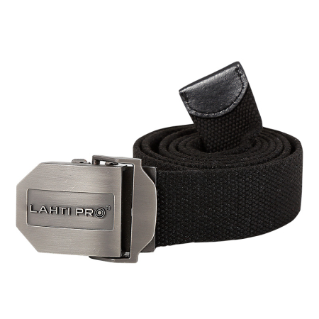 Accesorii echipamente - CUREA POLIESTER-BUMBAC CU CATARAMA METAL 130CM / NEGRU