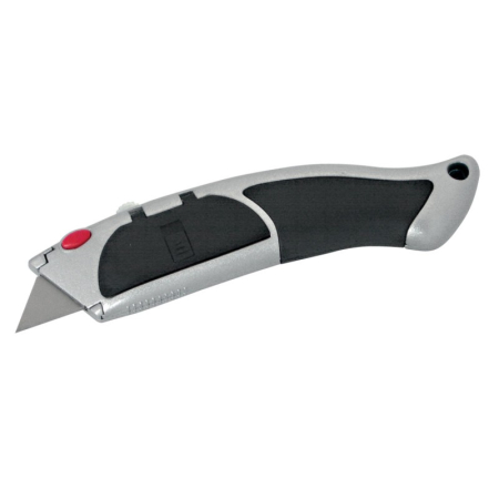 Scule de mana - CUTTER METALIC INSTANT CU LAMA RETRACTABILA - 62MM X 10