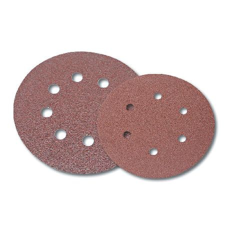 Discuri pentru suport - DISC ABRAZIV HARTIE CU ORIFICII 125MM - GR.120, 5/SET