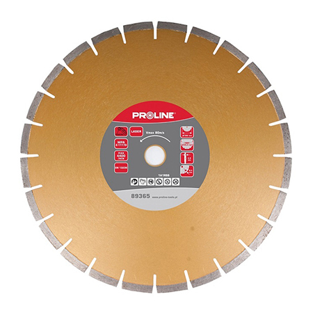 Debitare - DISC DIAMANTAT SEGMENTAT LASER DE GRANIT 350MM / 25.4MM