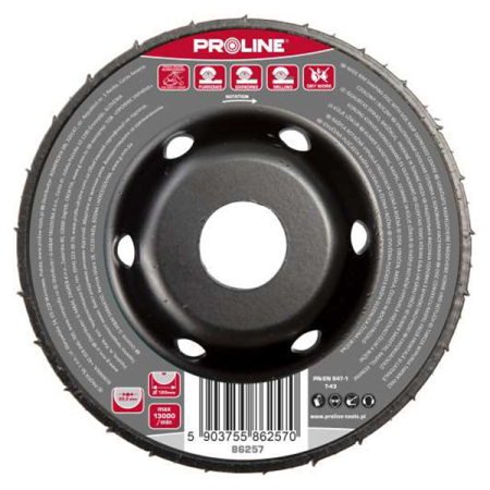 Multifunctionale - DISC RASPEL CAROTA DEPRESAT / FRONTAL-LATERAL - 120MM