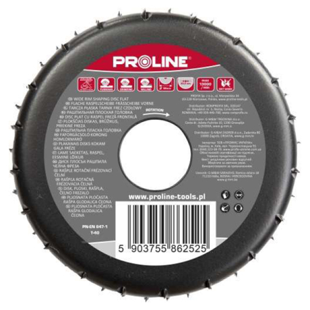 Multifunctionale - DISC RASPEL CAROTA PLAT / FRONTAL - 90MM