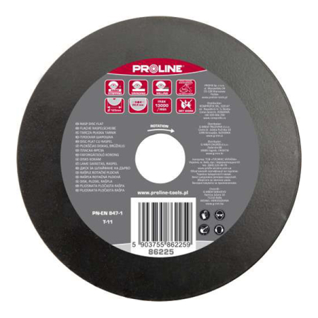 Multifunctionale - DISC RASPEL PLAT / MEDIU - 125MM