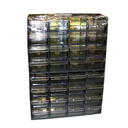 Organizare, depozitare, protectie - DULAP PLASTIC INGUST 320X220X70MM / 32 SERTARE