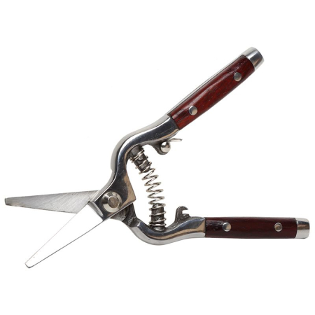 Foarfeci - FOARFECA VIE ALUNGITA CU ARC SI MANER LEMN / 25MM