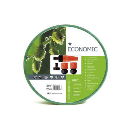 Irigaţii - FURTUN APA 3/4" / 20M CU STROPITOR-CONECTOR-CUPLE