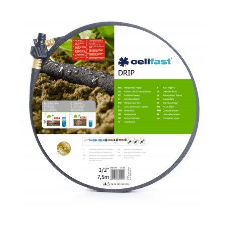 Irigaţii - FURTUN APA DE IRIGATIE SUBTERANA PICURATA 1/2" / 15M