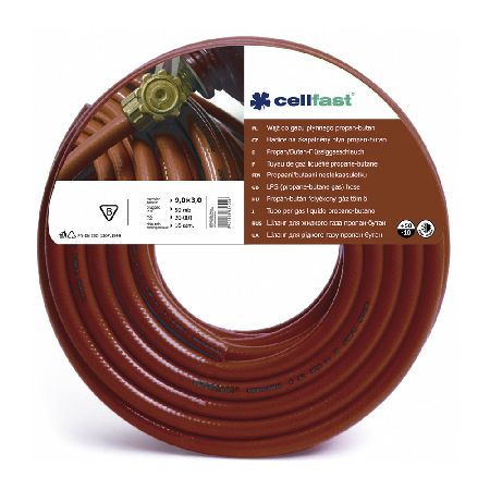Unelte pneumatice - FURTUN GAZ PROPAN-BUTAN 15(3+9+3)MM / 50M