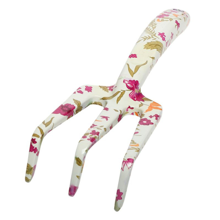 Furci si greble - GREBLA MICA DIN ALUMINIU TIP FLORAL PENTRU GRADINARIT