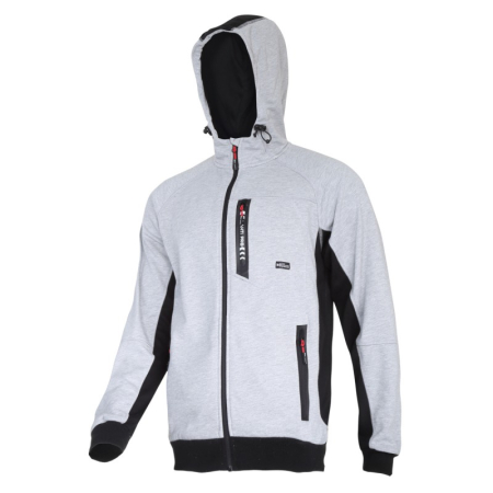 Mediu captusite - JACHETA HANORAC PREMIUM CU GLUGA SI FERMOAR / GRI - S