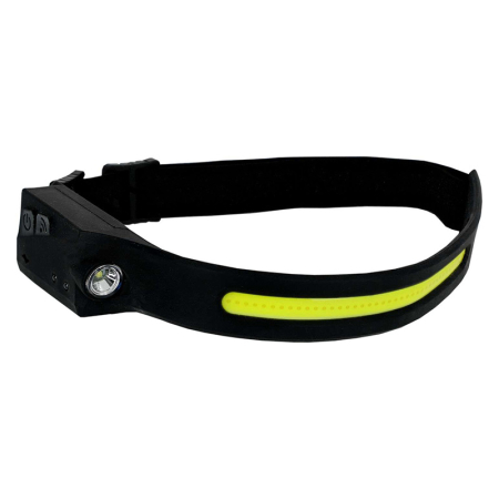 Echipamente iluminare - LANTERNA FRUNTE COB CU SENZOR / 300LUMEN / 800MAH
