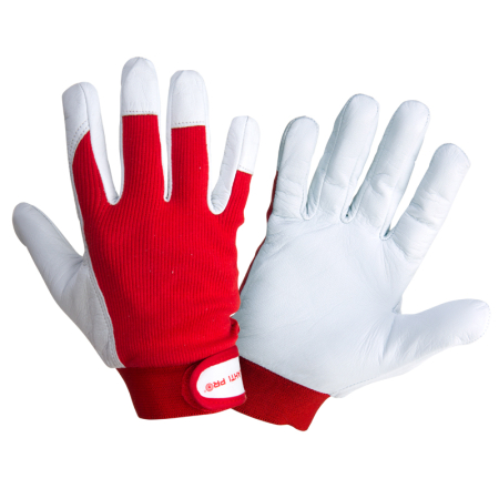 Manusi piele - MANUSA ELASTAN CU PALMA PIELE OVINA - 9