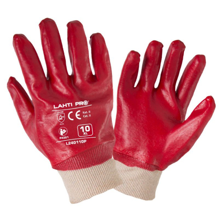 Manusi antichimice - MANUSA VINIL CU BUMBAC INVELITA DORSAL - 9