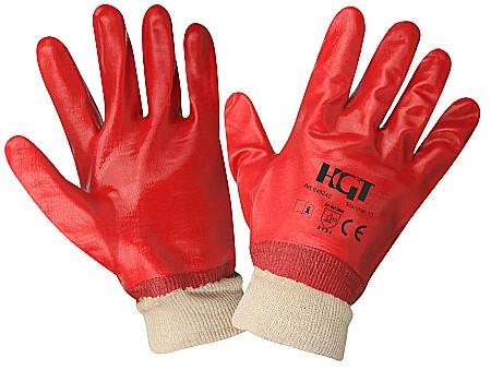 Manusi - Mănuși din cauciuc cu manșetă textilă